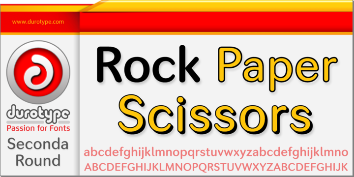Пример шрифта Seconda Round Bold Italic